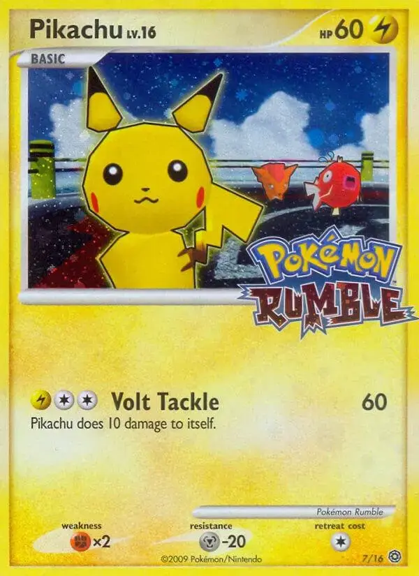 Pikachu - Pokemon Rumble #7