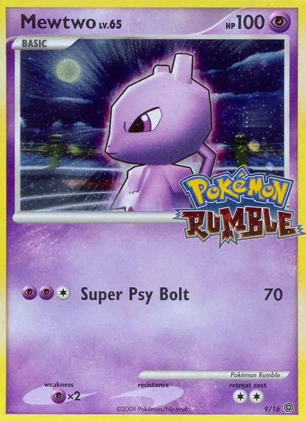 Mewtwo - Pokemon Rumble #9