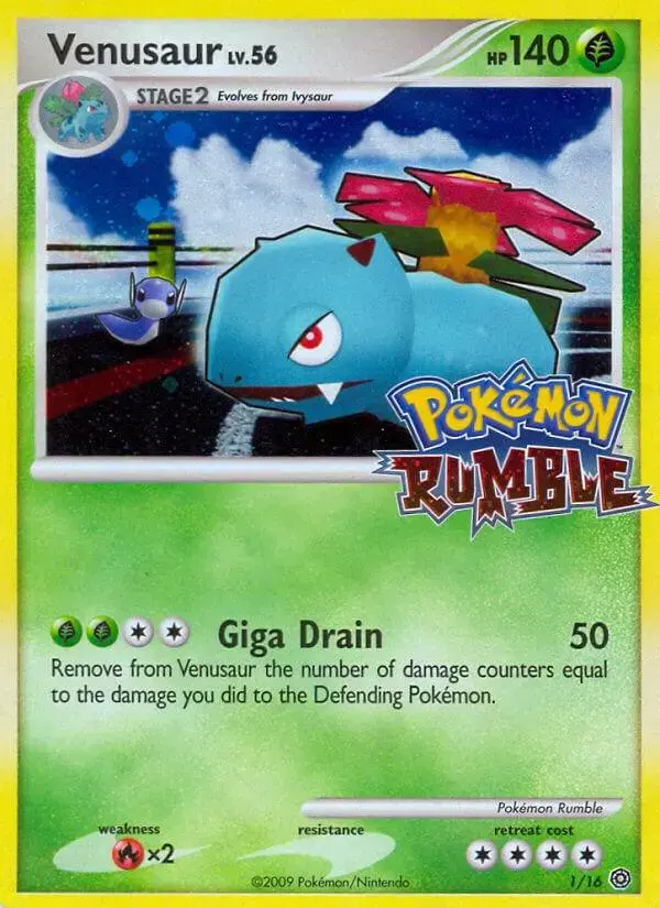 Venusaur - Pokemon Rumble #1