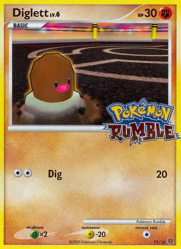 Diglett - Pokemon Rumble #11