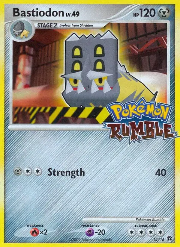 Bastiodon - Pokemon Rumble #14