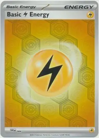 Basic Lightning Energy [Holo] #4 - Pokemon Scarlet & Violet Energy