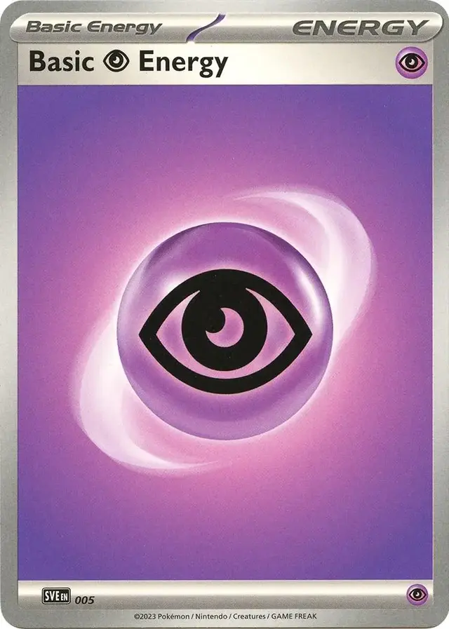 Basic Psychic Energy #5 - Pokemon Scarlet & Violet Energy