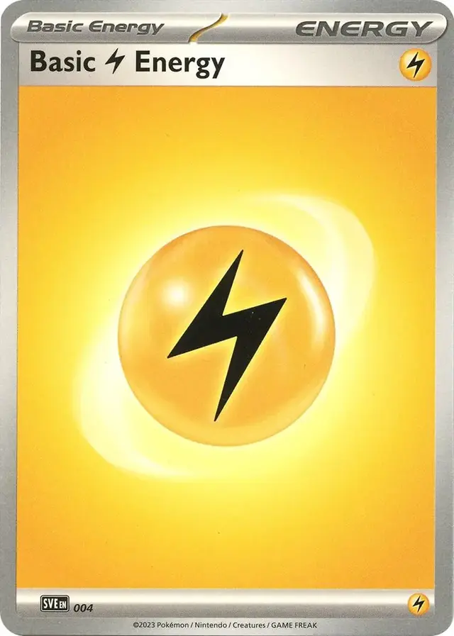 Basic Lightning Energy #4 - Pokemon Scarlet & Violet Energy