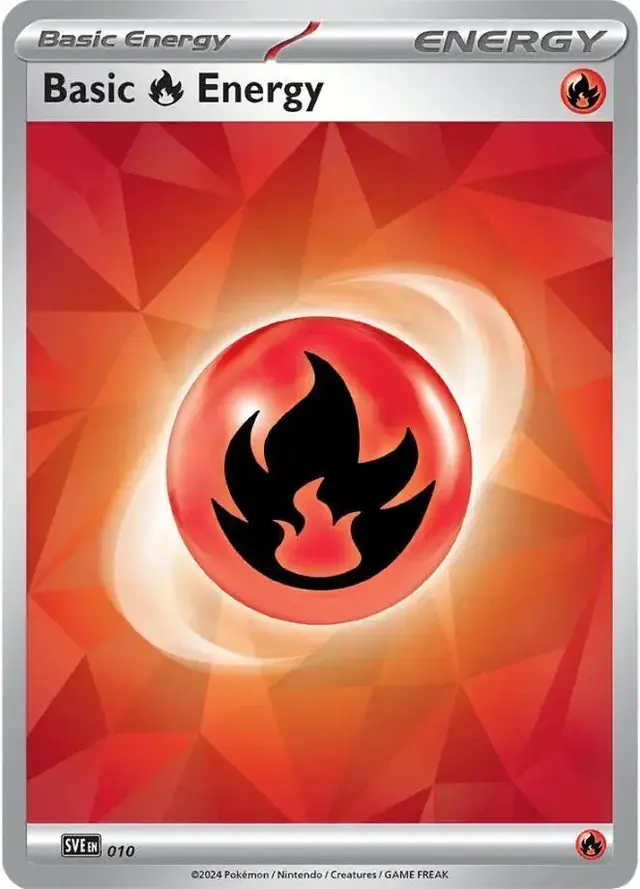 Basic Fire Energy #10 - Pokemon Scarlet & Violet Energy