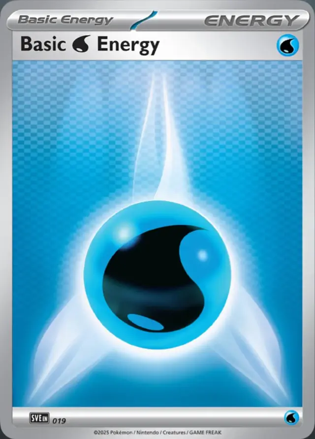 Basic Water Energy #19 - Pokemon Scarlet & Violet Energy