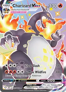 Charizard VMAX #SV107 - Pokemon Shining Fates
