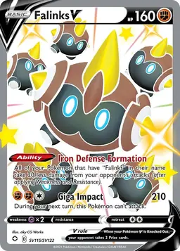 Falinks V - Pokemon Shining Fates