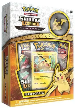 Sealed Pikachu Pin Collection - Pokemon Shining Legends