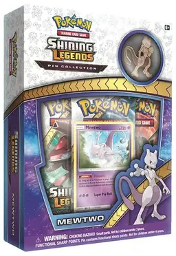 Mewtwo Pin Collection - Pokemon Shining Legends