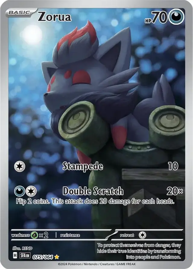 Zorua - Pokemon Shrouded Fable #75