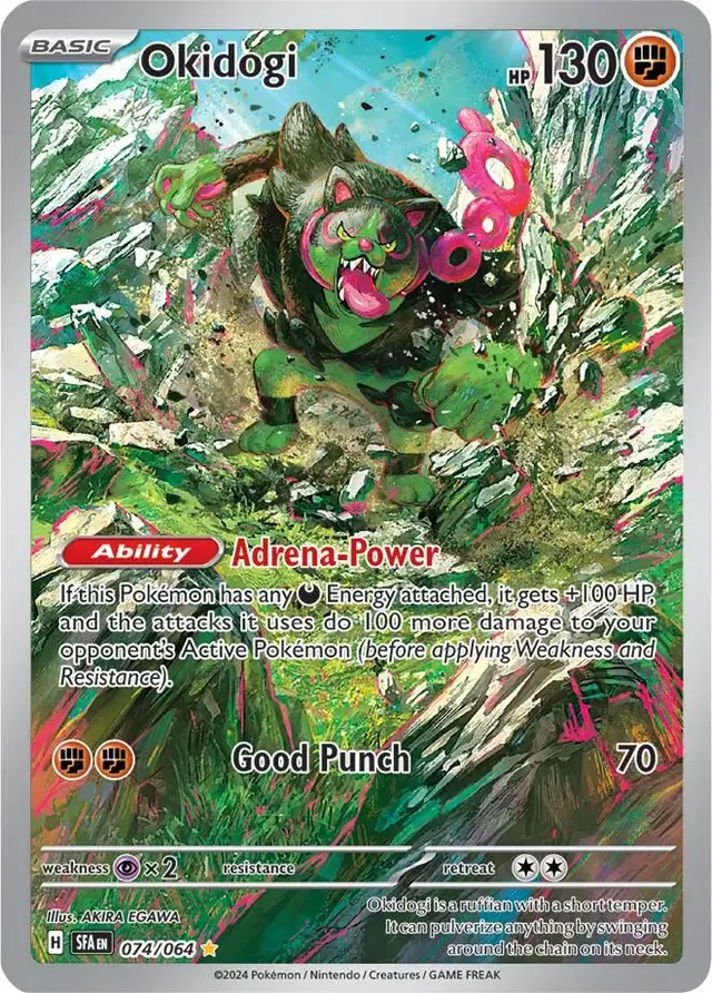 Okidogi - Pokemon Shrouded Fable #74