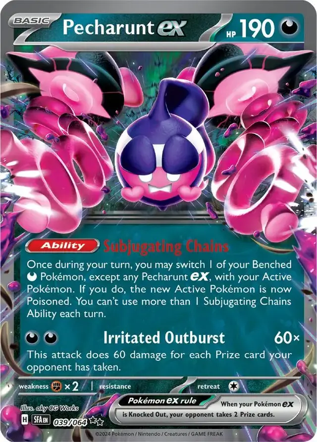 Pecharunt ex - Pokemon Shrouded Fable #39