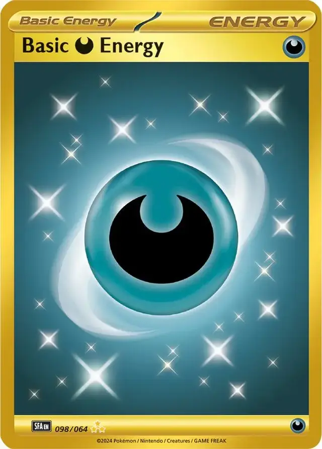 Basic Darkness Energy - Pokemon Shrouded Fable #98