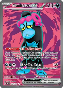Munkidori ex 83 - Pokemon Shrouded Fable