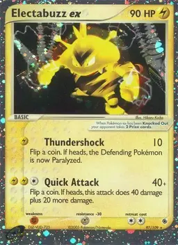 Electabuzz EX 97 - Pokemon Ruby & Sapphire