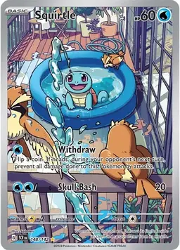 Squirtle #148 - Pokemon Stellar Crown