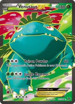 Venusaur EX #141 - Pokemon XY