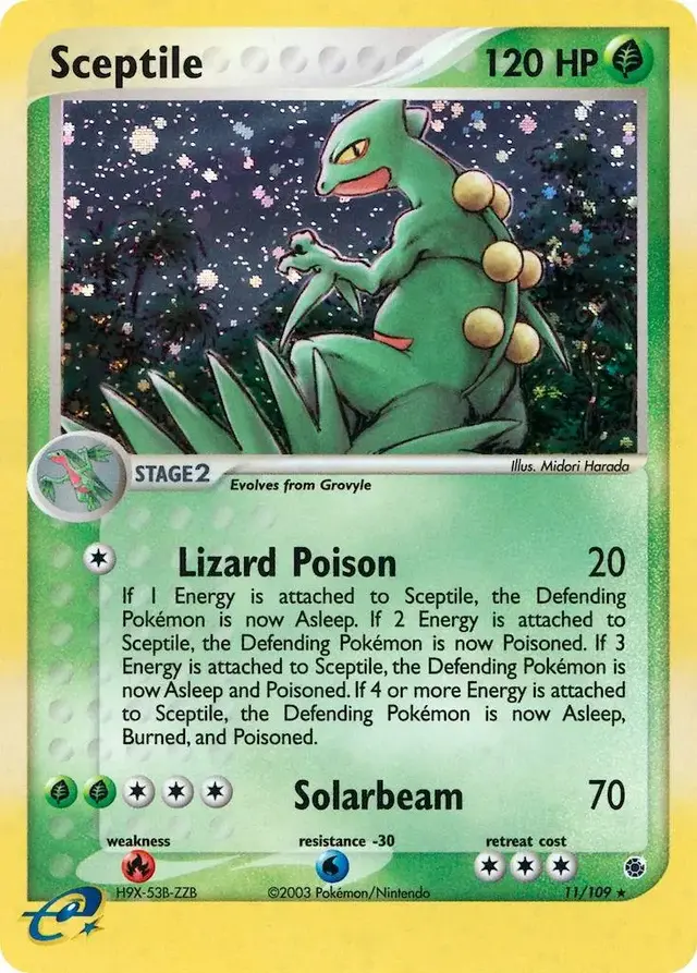 Sceptile - Pokemon Ruby & Sapphire #11
