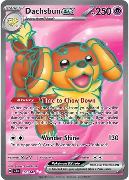 Dachsbun ex 160 - Pokemon Stellar Crown