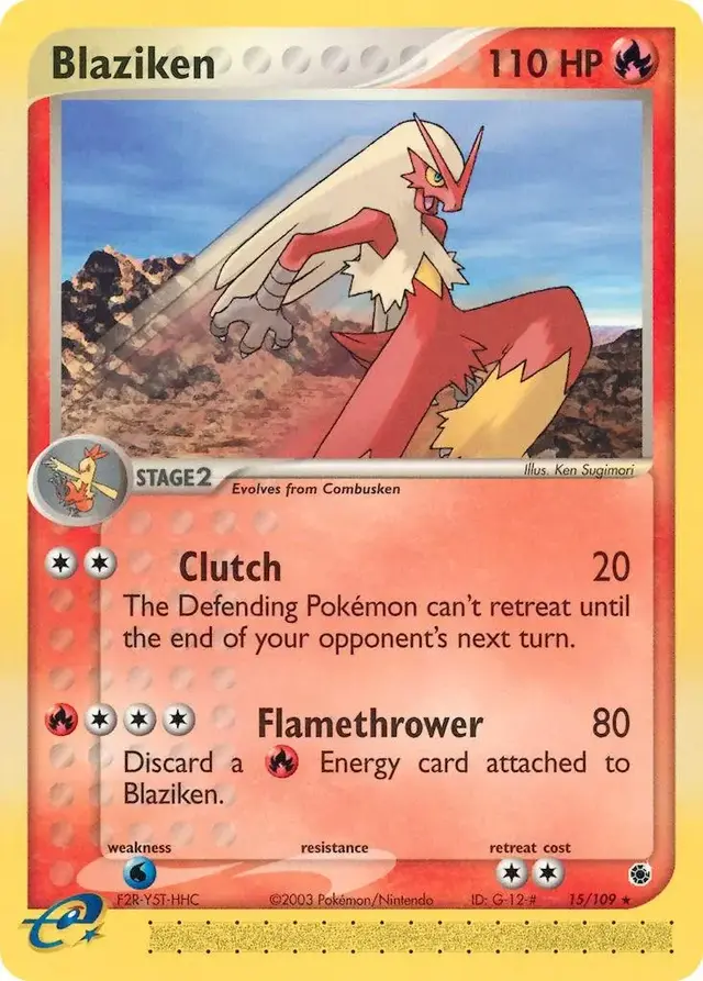 Blaziken - Pokemon Ruby & Sapphire #15