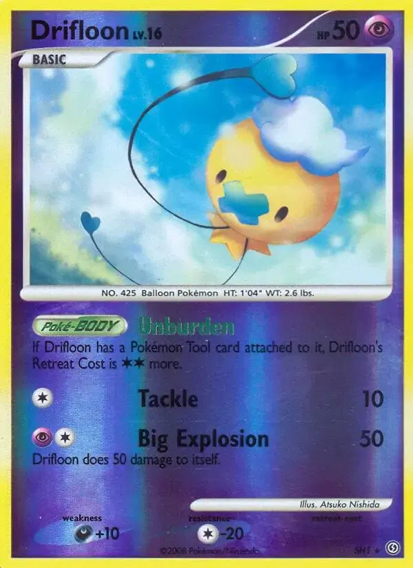 Drifloon - Pokemon Stormfront #SH1