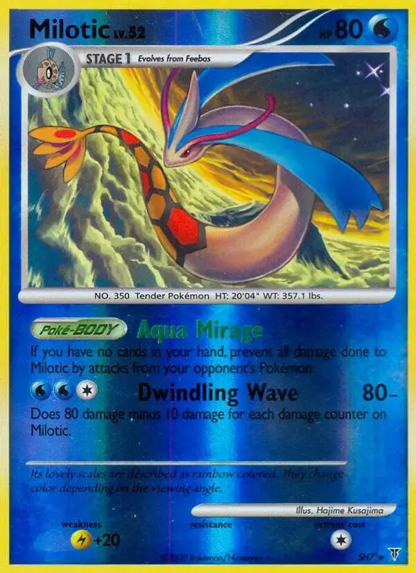 Milotic - Pokemon Supreme Victors #SH7