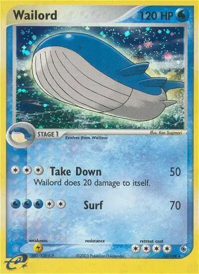 Wailord - Pokemon Ruby & Sapphire #14