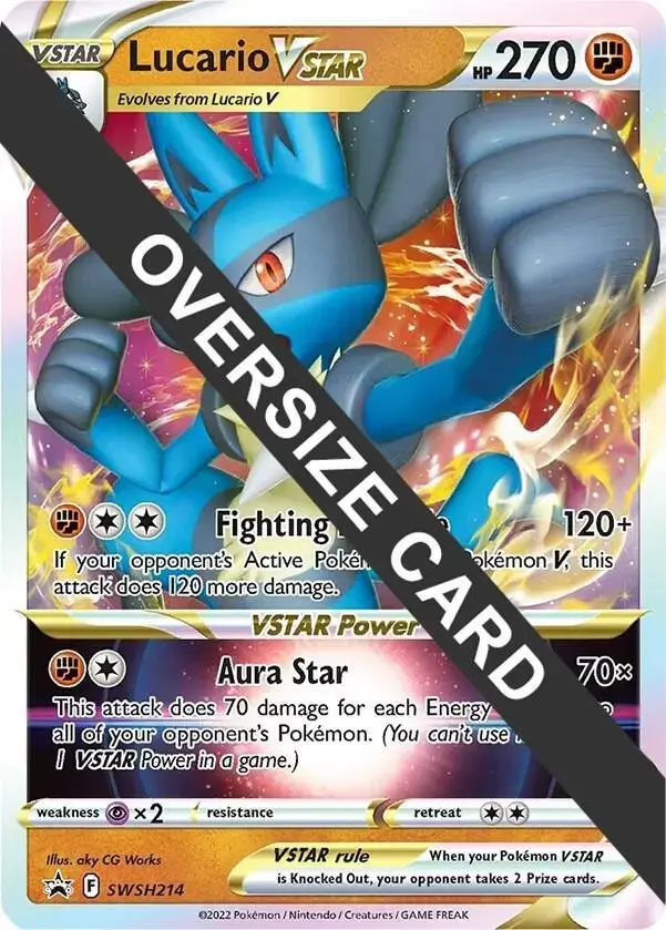 Lucario VStar [Jumbo]
