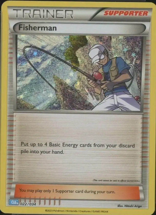 Fisherman - Pokemon TCG Classic: Blastoise Deck #22