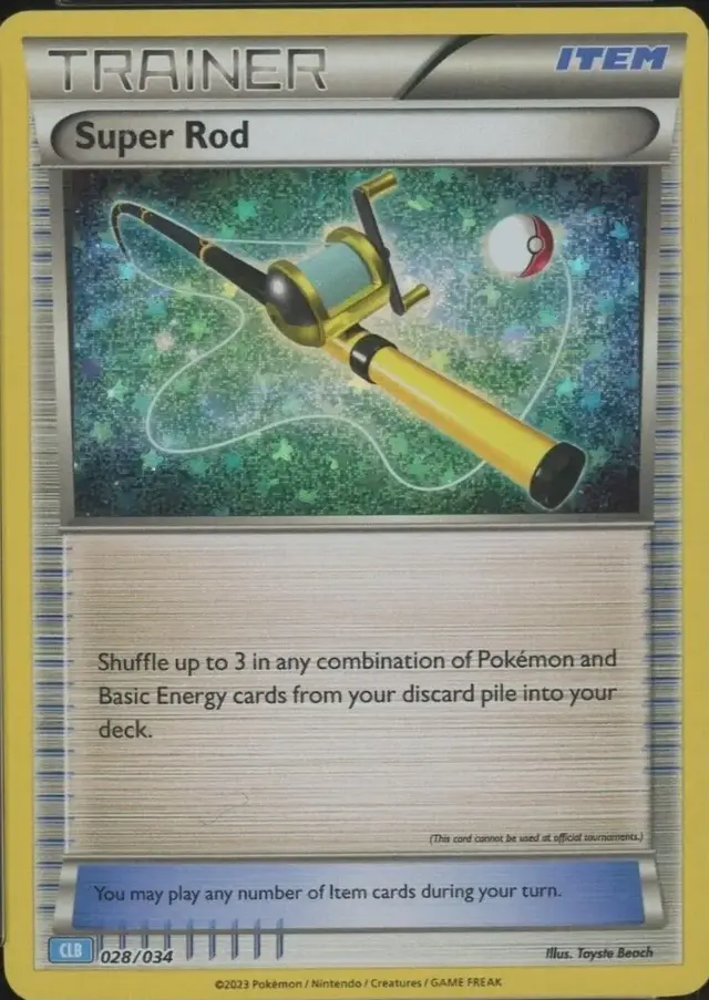 Super Rod - Pokemon TCG Classic: Blastoise Deck #28