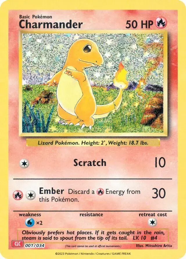 Charmander - Pokemon TCG Classic: Charizard Deck #1