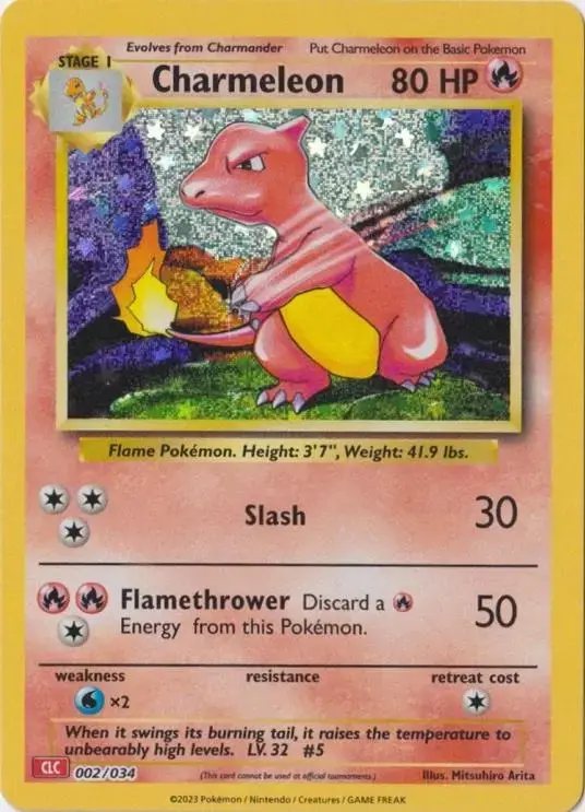 Charmeleon - Pokemon TCG Classic: Charizard Deck #2