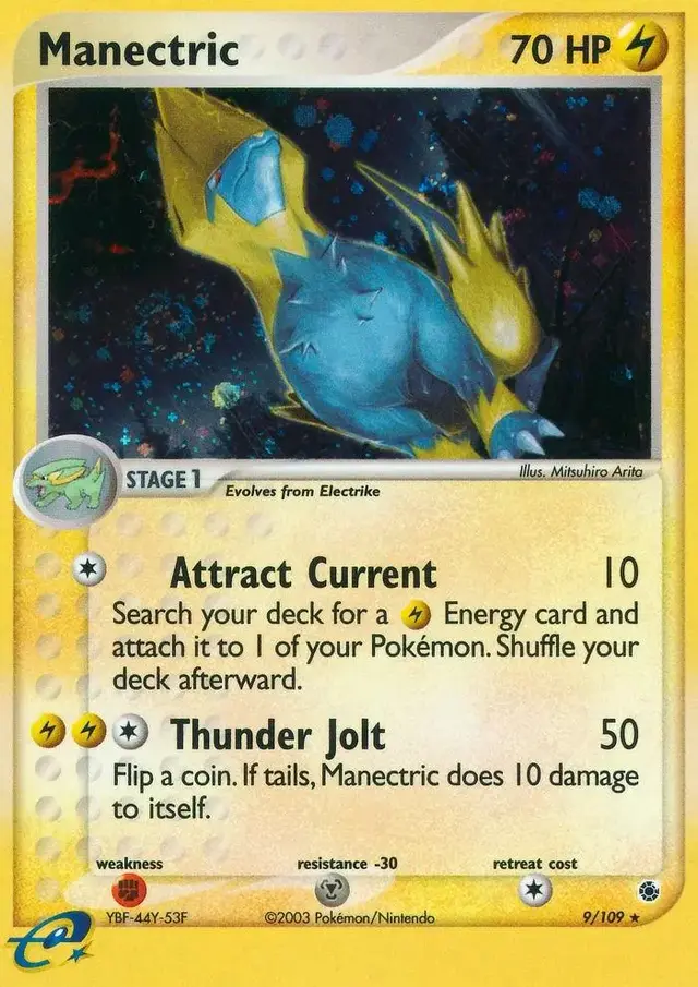 Manectric - Pokemon Ruby & Sapphire #9