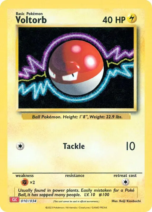 Voltorb - Pokemon TCG Classic: Charizard Deck #10