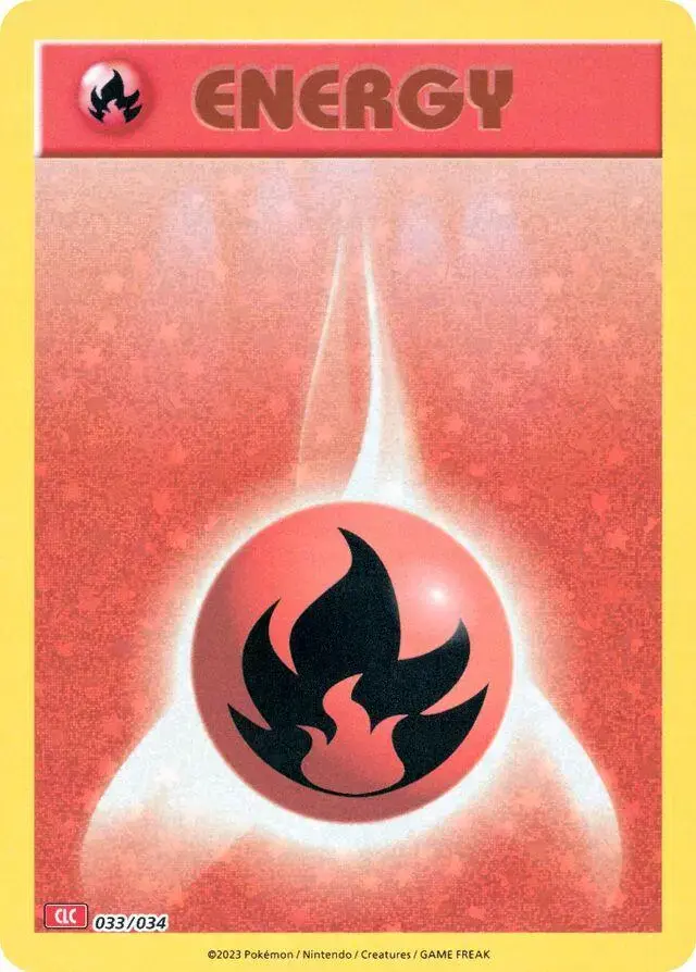 Fire Energy - Pokemon TCG Classic: Charizard Deck #33