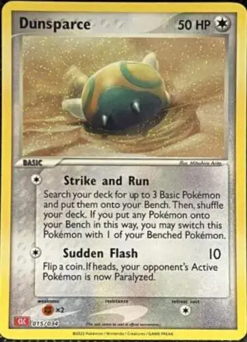Dunsparce - Pokemon TCG Classic: Charizard Deck #15