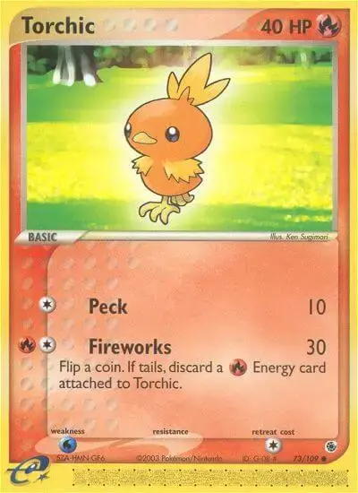 Torchic - Pokemon Ruby & Sapphire #73