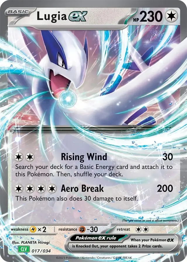 Lugia EX - Pokemon TCG Classic: Venusaur Deck #17