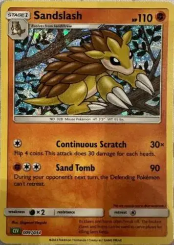 Sandslash - Pokemon TCG Classic: Venusaur Deck #9