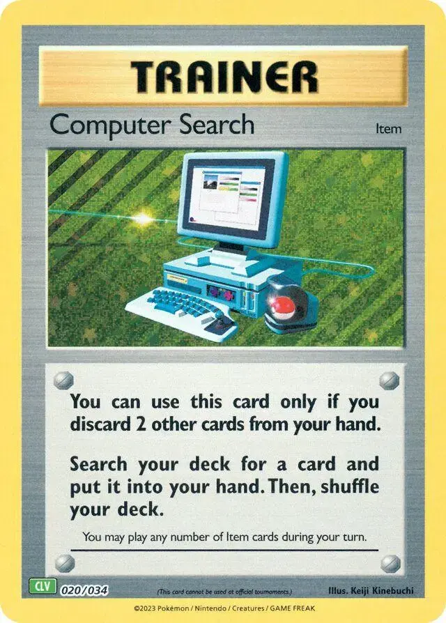 Computer Search - Pokemon TCG Classic: Venusaur Deck #20