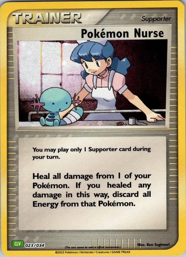 Pokemon Nurse - Pokemon TCG Classic: Venusaur Deck #23