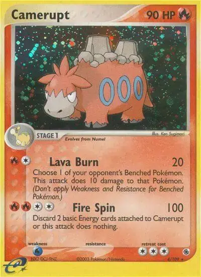 Camerupt - Pokemon Ruby & Sapphire #4