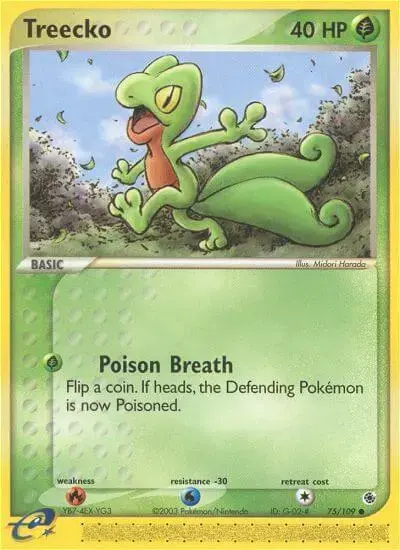 Treecko - Pokemon Ruby & Sapphire #75