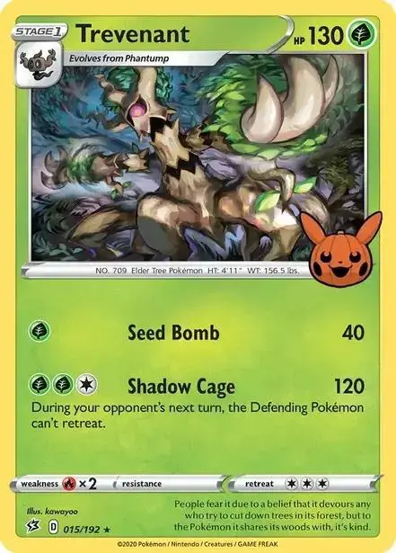 Trevenant [Holo] - Pokemon Trick or Trade 2022 #15