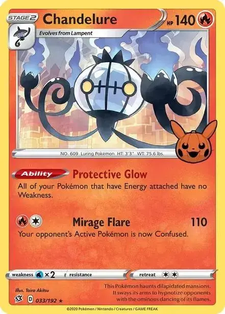 Chandelure [Holo] - Pokemon Trick or Trade 2022 #33