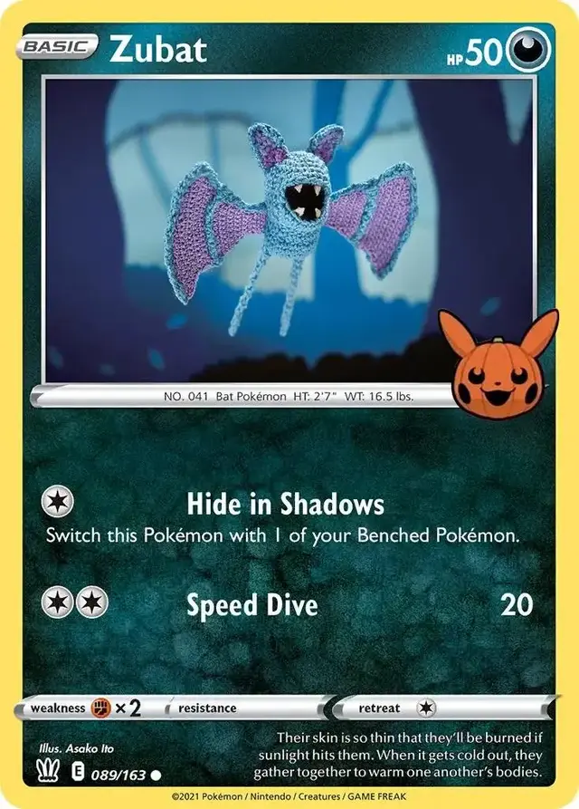 Zubat - Pokemon Trick or Trade 2022 #89