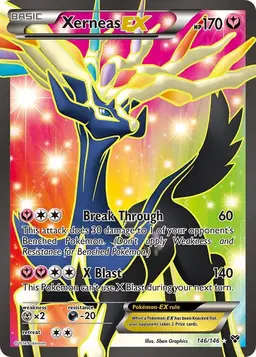 Xerneas EX #146 - Pokemon XY