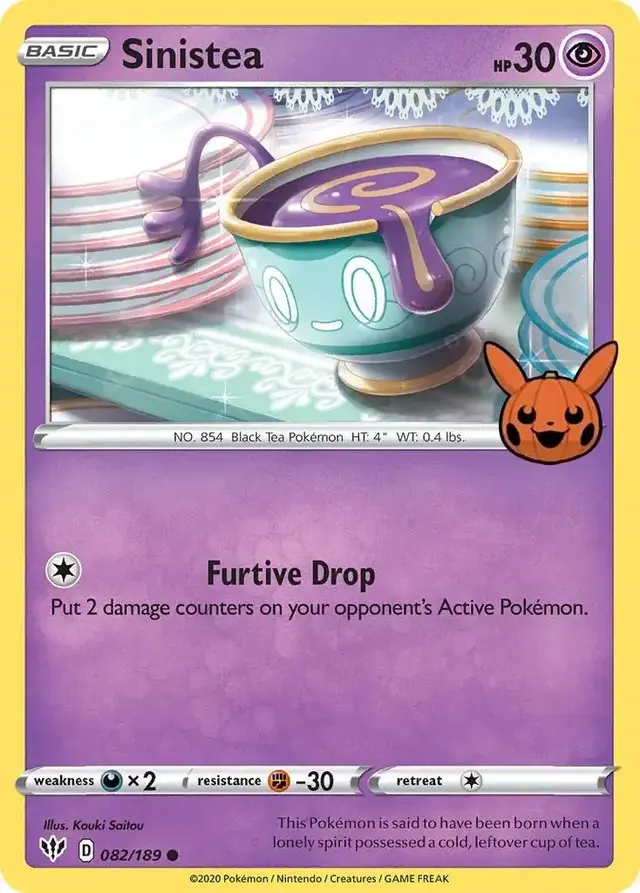 Sinistea - Pokemon Trick or Trade 2022 #82