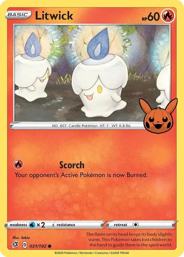 Litwick - Pokemon Trick or Trade 2022 #31